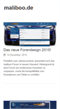 Mobile Screenshot of maliboo.de