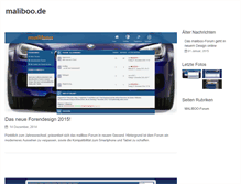 Tablet Screenshot of maliboo.de